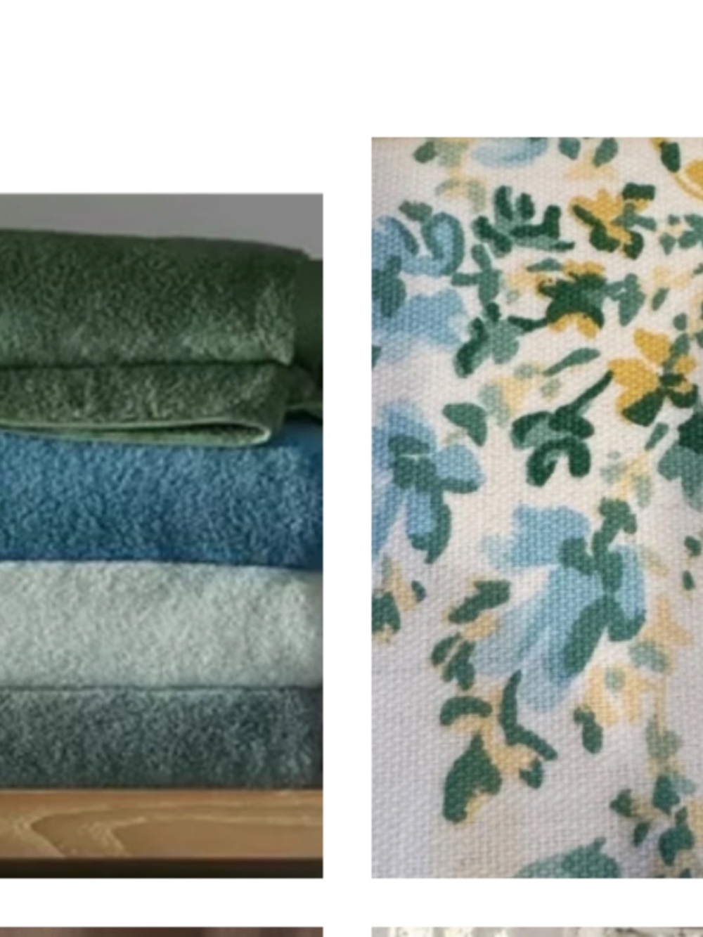 Matouk Towel Set in Aqua & Matching Ralph Lauren Shower Curtain